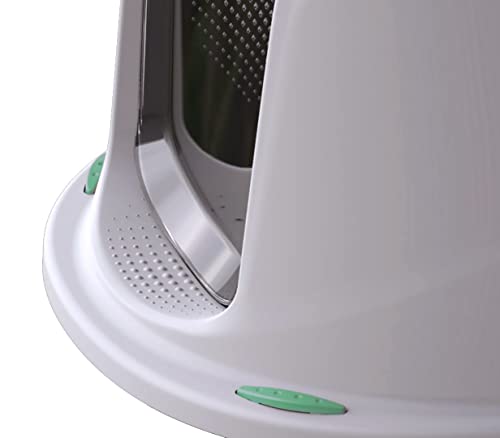 10586 Inodoro WC para gatos mod. GALAXY con puerta frontal 45x36x31,5 cm (filtro de carbón activo para evitar olores) (AZUL)